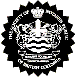 Member of The Society of Notaries Public - British Columbia